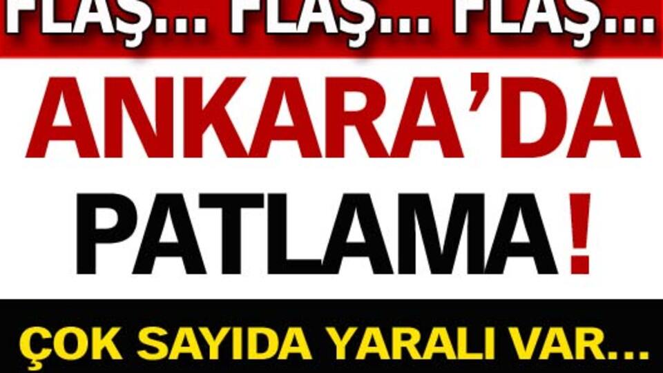Ankara'da doğalgaz patlaması! GALERİ/VİDEO