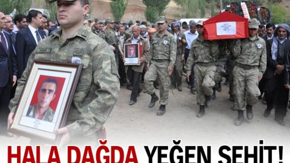 Hala dağda yeğen şehit!