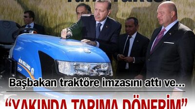 "Yakında tarıma dönerim"