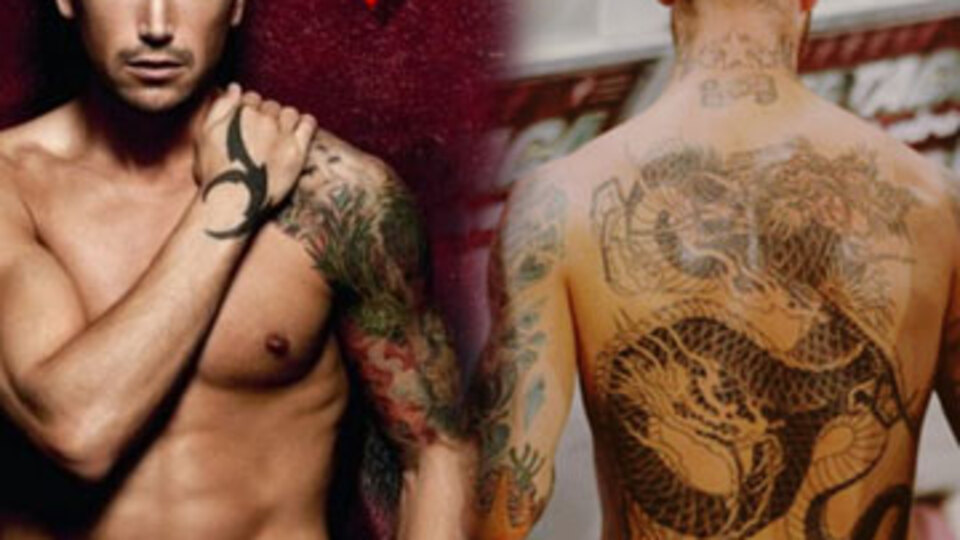 Futbolcular ve dövmeleri...