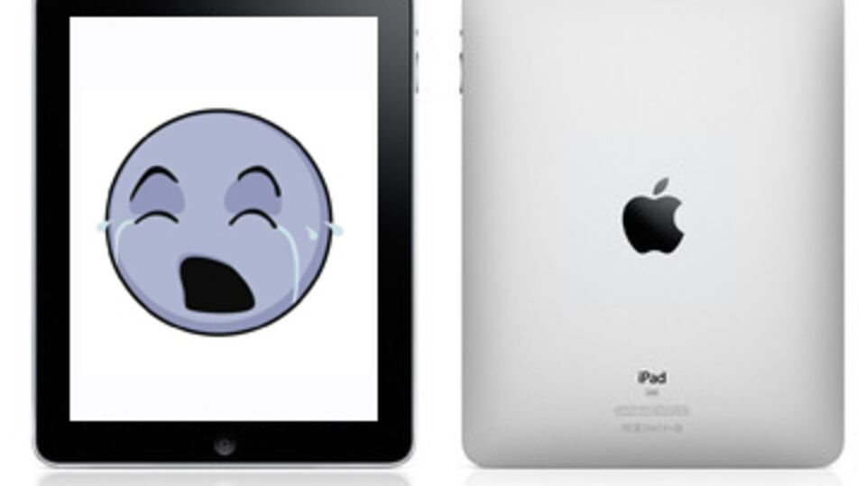 iPad'in bir ayağı çukurda mı?