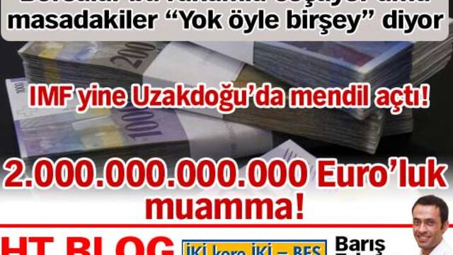 2 trilyon Euro'luk muamma!