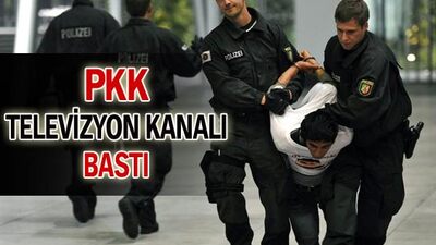 PKK televizyon kanalı bastı