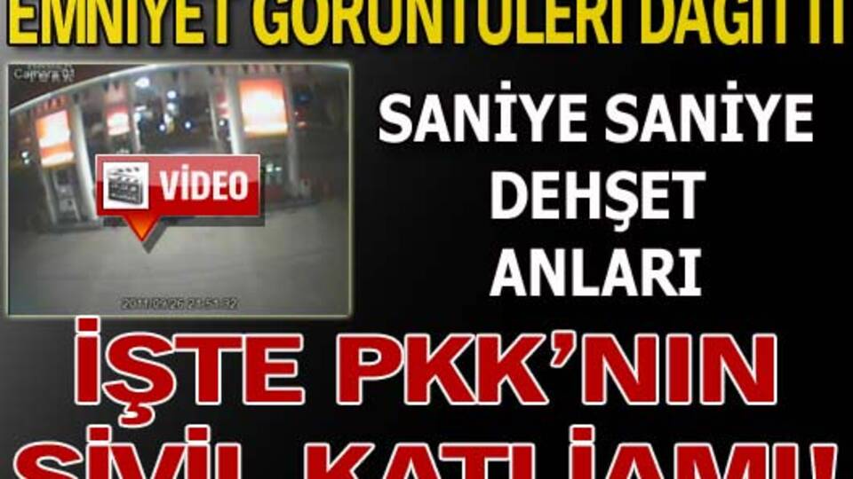 İşte PKK'nın sivil katliamı! VİDEO