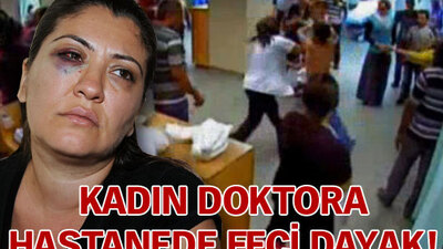 Kadın doktor hastanede feci şekilde dövüldü! GALERİ