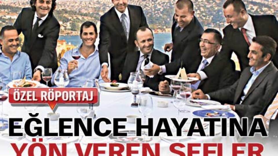 Eğlence hayatına yön veren şefler