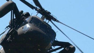 Askeri helikopter düştü!