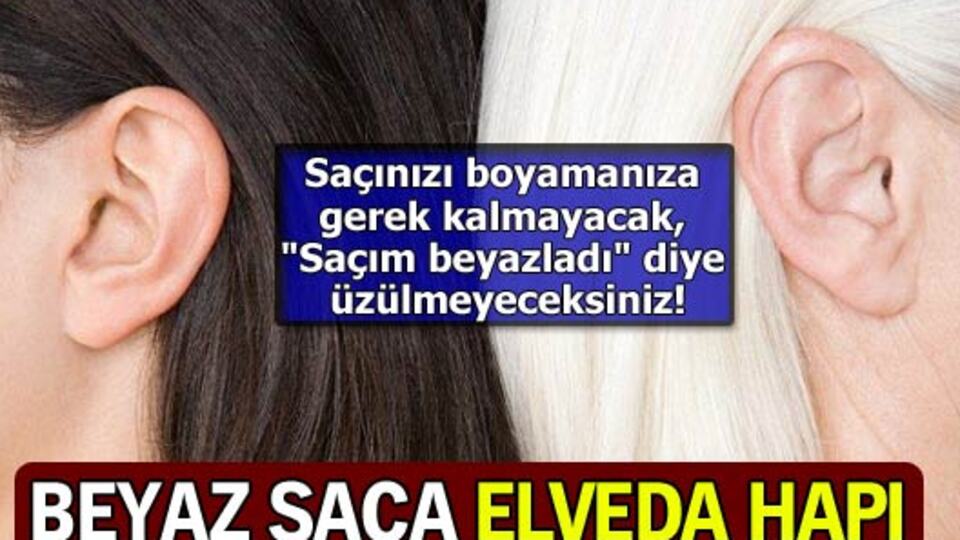 Beyaz saça 'elveda'