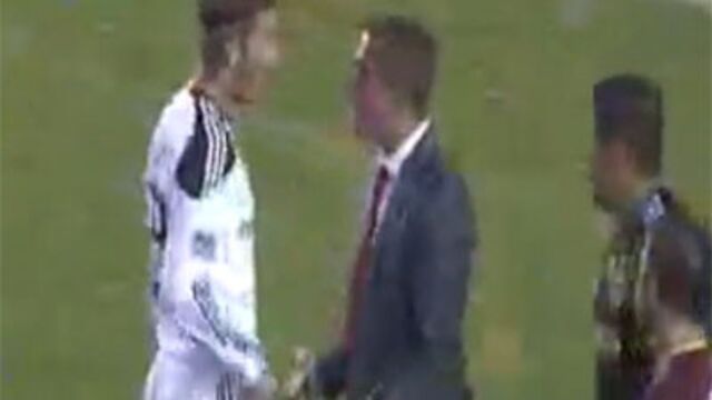 Beckham'ı hiç böyle görmediniz!-VİDEO-