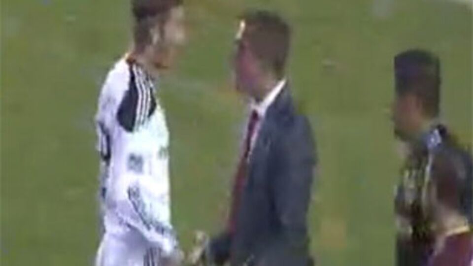 Beckham'ı hiç böyle görmediniz!-VİDEO-