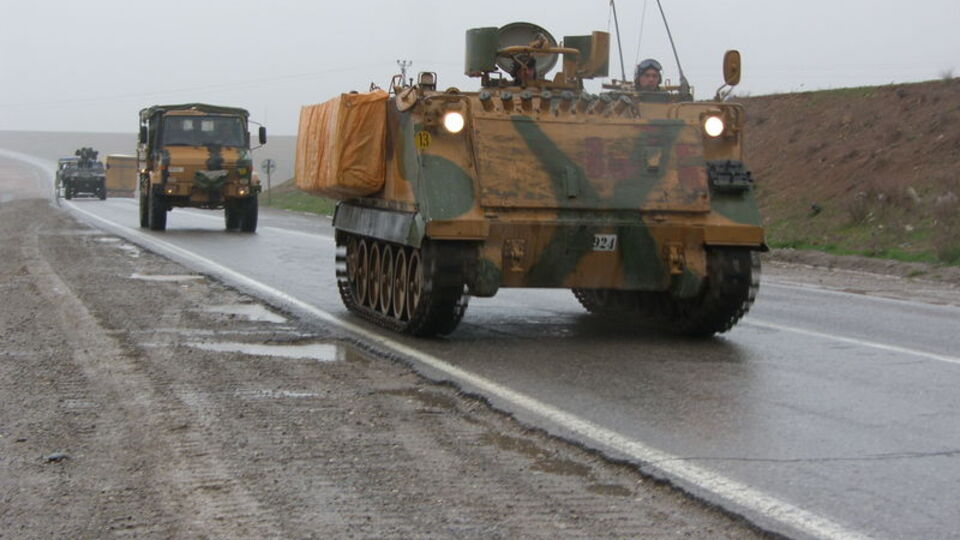 Suriye sınırında kritik tatbikat!