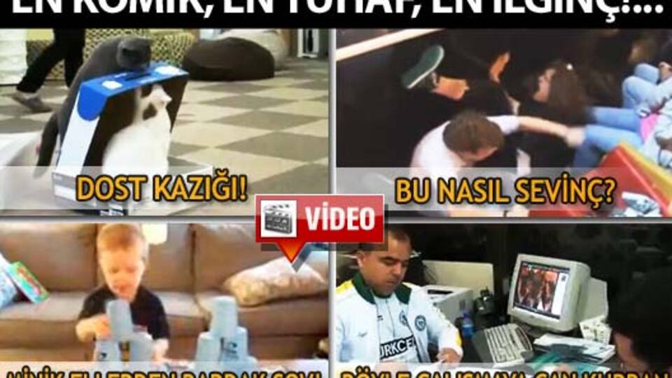 En komik, en tuhaf, en ilginç! VİDEO