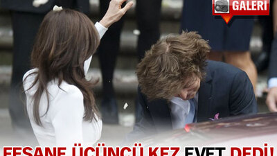 Paul McCartney üçüncü kez evlendi