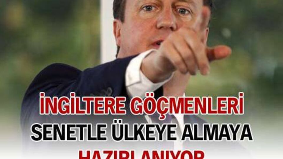 İngiltere göçmenden senet isteyecek