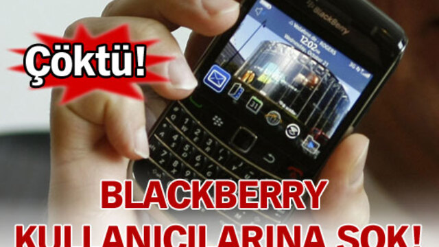 Blackberry kullanıcılarına ikinci şok!