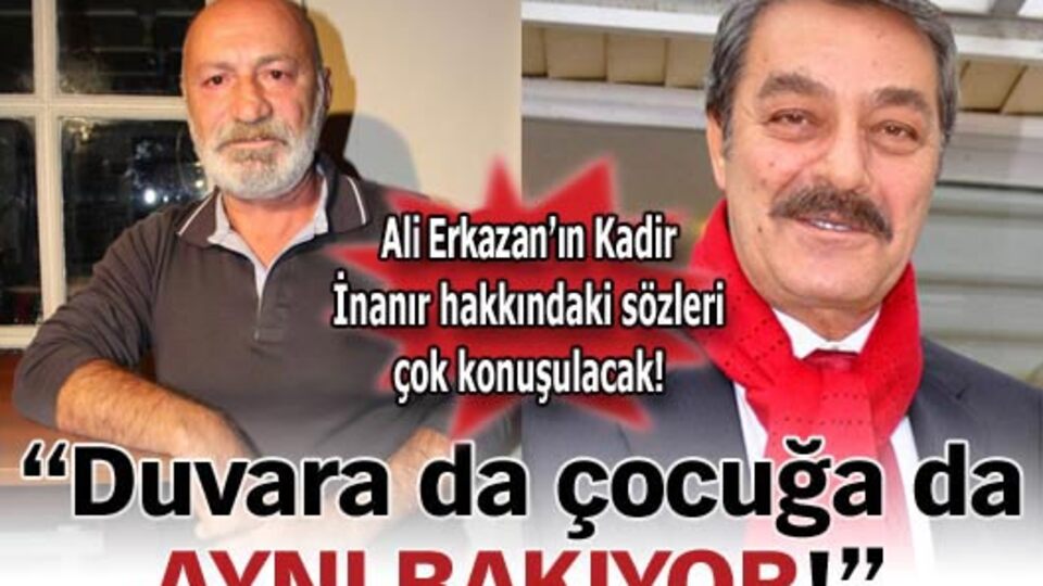 'Duvara da çocuğa da aynı bakıyor'