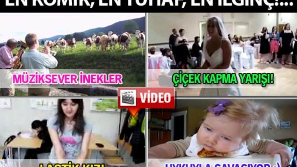 En komik, en tuhaf, en ilginç! VİDEO
