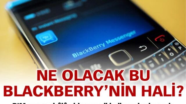 Meğer sorun 70 milyon Blackberry kullanıcısıymış!
