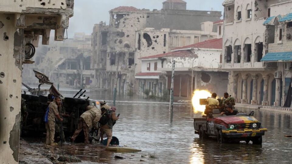 Sirte'de direnişle karşılaşıldı