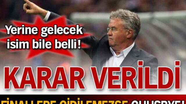 Barajda kalırsa GUUSBYE!