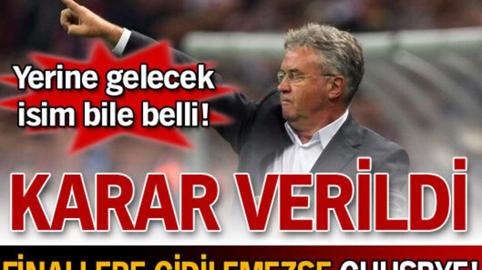 Barajda kalırsa GUUSBYE!