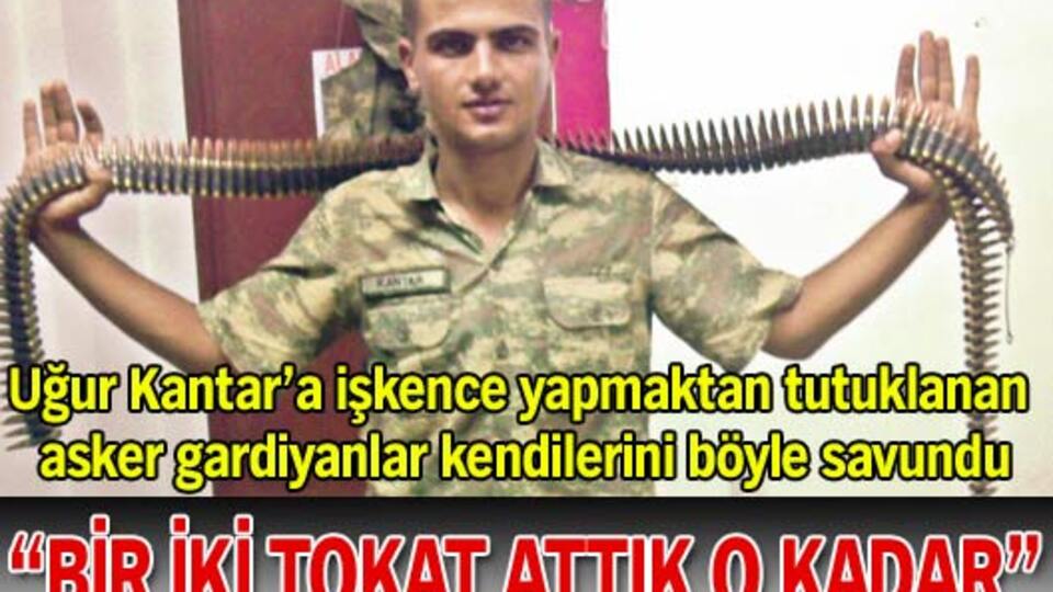 'Agresifti, sakinleştirmeye çalıştık, bir iki tokat attık'