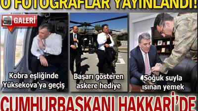 Cumhurbaşkanı Gül, Yüksekova'da! GALERİ