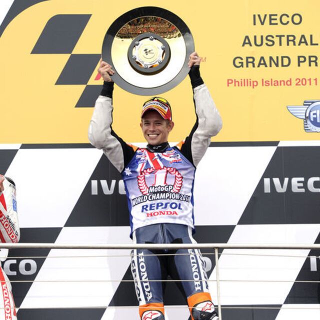 MotoGP'de şampiyon Stoner!