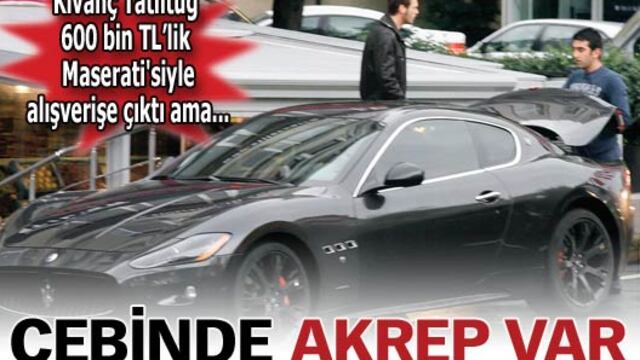 Kıvanç'ın cebinde akrep var