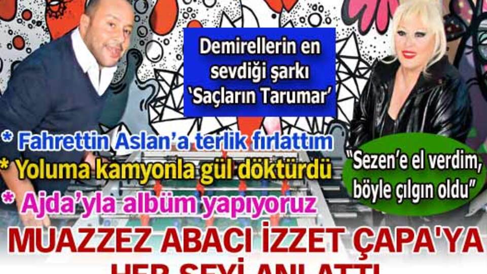 'Sezen'e el verdim, böyle çılgın oldu'