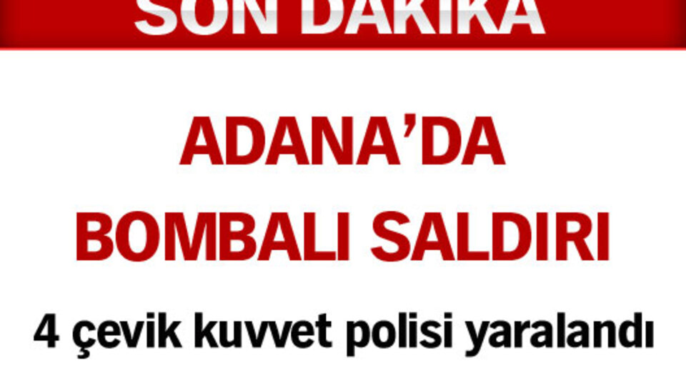 Korsan gösteride polise bombalı tuzak