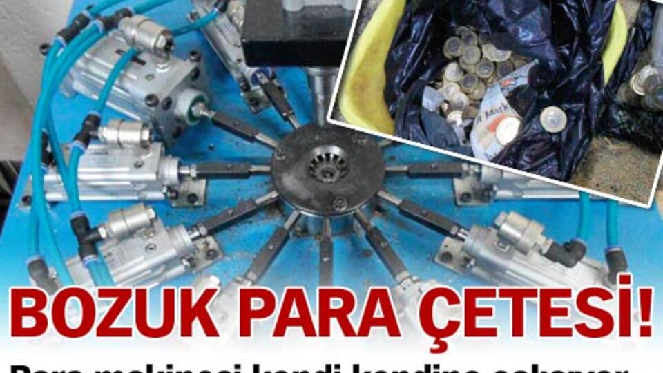 Darphaneyle yarışan para makinesi yaptılar