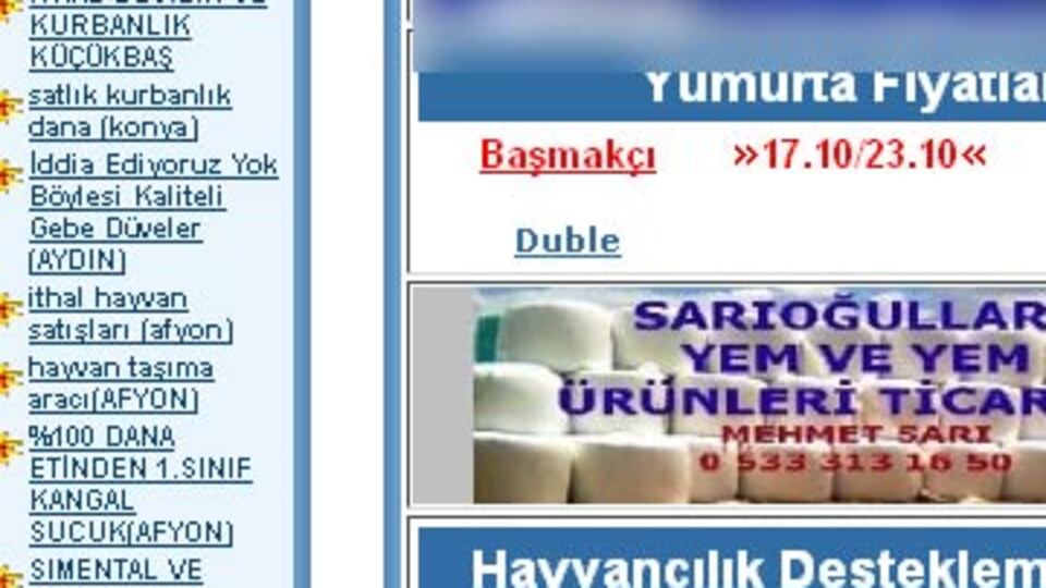 Sahibinden satılık inek!