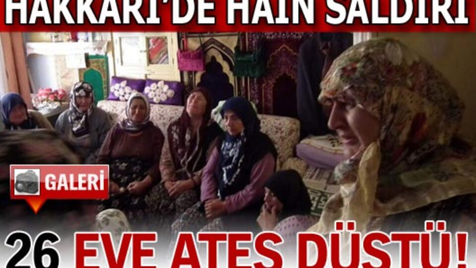 24 eve ateş düştü! GALERİ