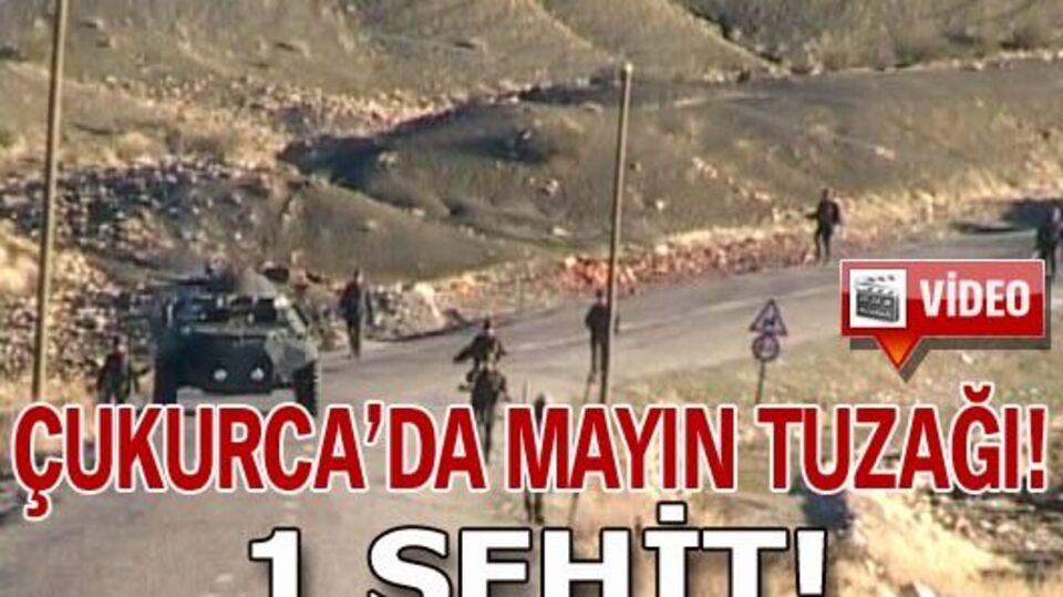 1 asker şehit!