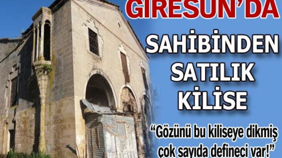 Sahibinden satılık kilise!