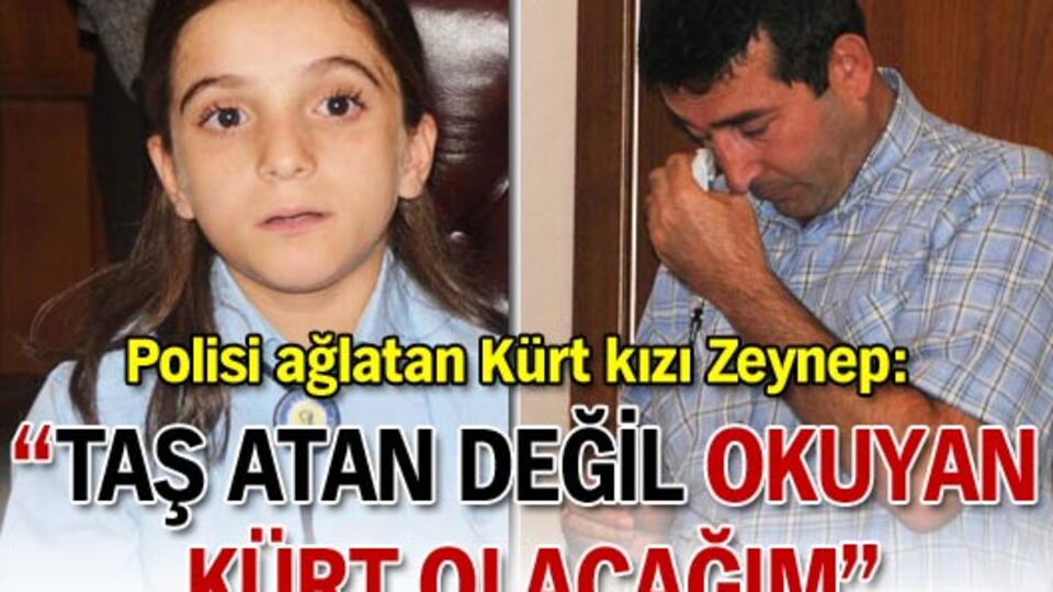 'Taş atan değil, okuyan bir Kürt olacağım'