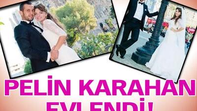 Pelin Karahan evlendi!