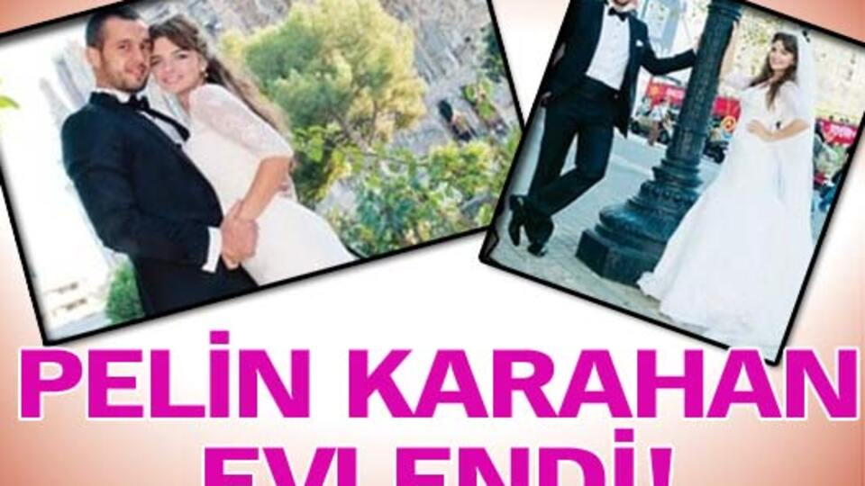Pelin Karahan evlendi!