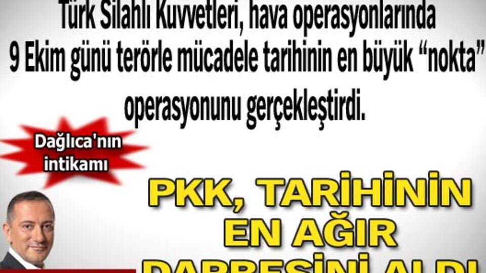 Terör liderleri yattıkları inlerde artık rahat değildir