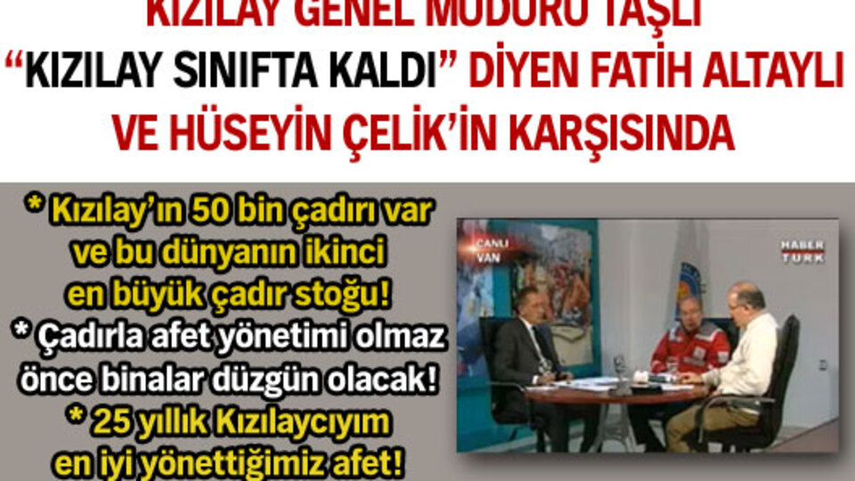 "Yönettiğimiz en iyi afet, kahraman ilan edilmeliyiz"