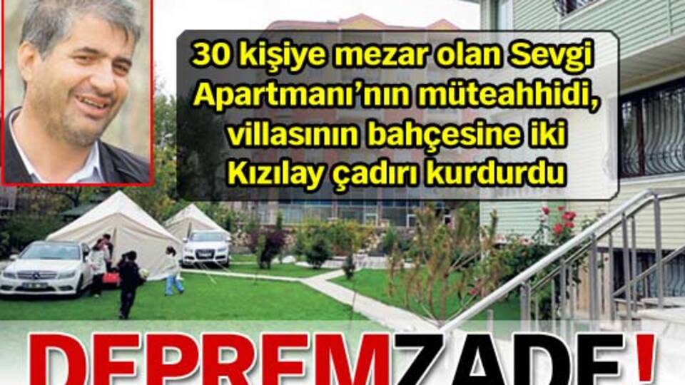 Bir yanda depremzede diğer yanda 'depremzade'!
