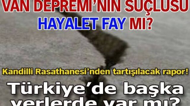 Hayalet fay tartışması
