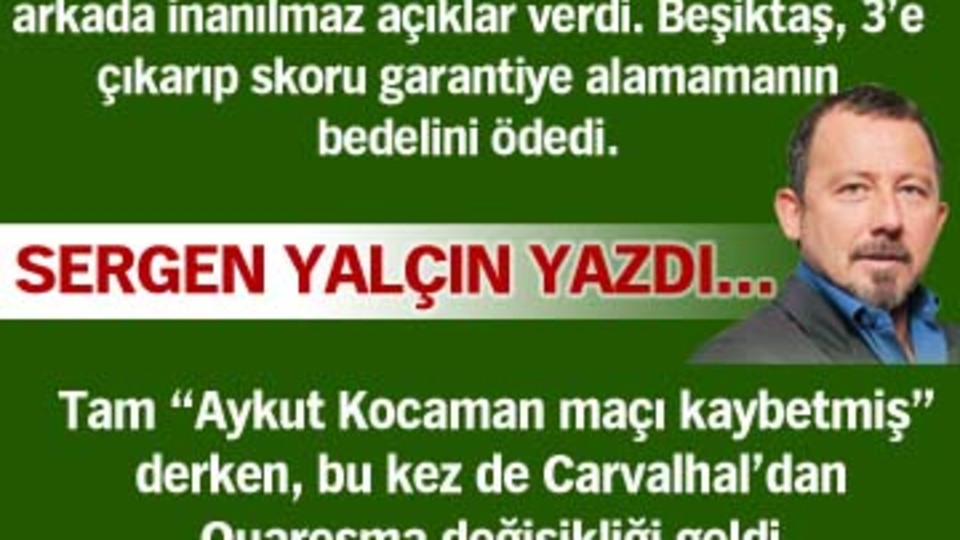 Teknik direktör yanlışları