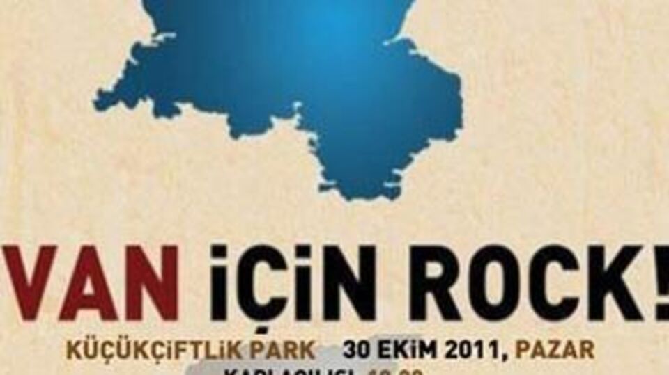 'Van İçin Rock'a boş gelmeyin
