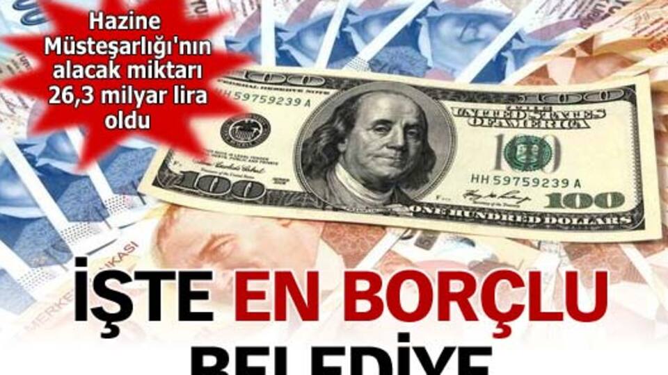 İşte Türkiye'nin en borçlu belediyesi