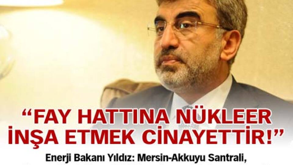 Fay hattına nükleer inşa etmek cinayettir