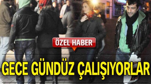Gece gündüz çalışıyorlar