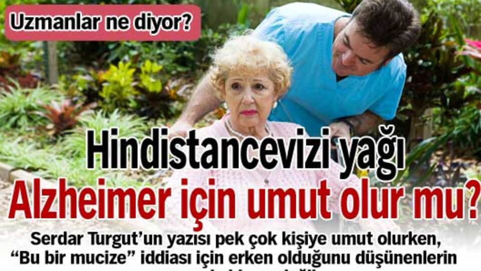 Hindistancevizi yağı Alzheimer için umut olur mu?