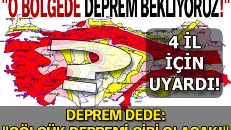 "Gölcük depremi gibi olacak"
